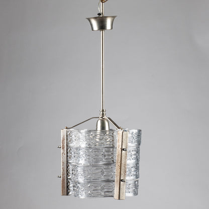 lampadario vintage vetri stile murano da restaurare