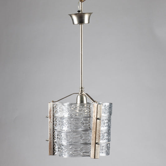 lampadario vintage vetri stile murano da restaurare