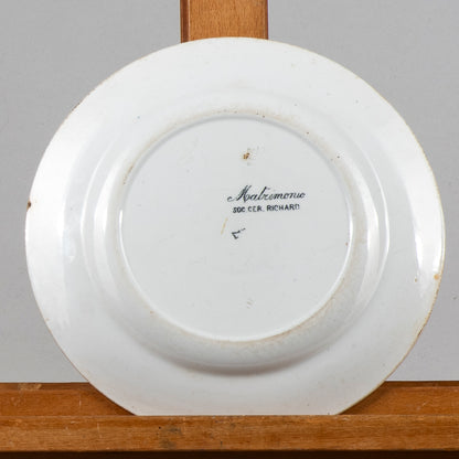Piatto commemorativo  Soc. Cer.  Richard  serie Matrimonio epoca 900