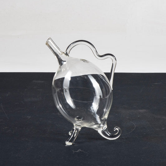 scultura in vetro di murano per v. nason e c. vaso