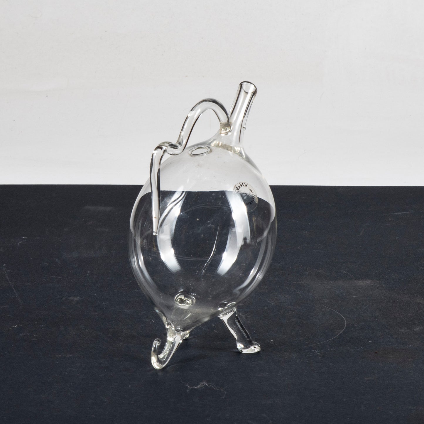 scultura in vetro di murano per v. nason e c. vaso
