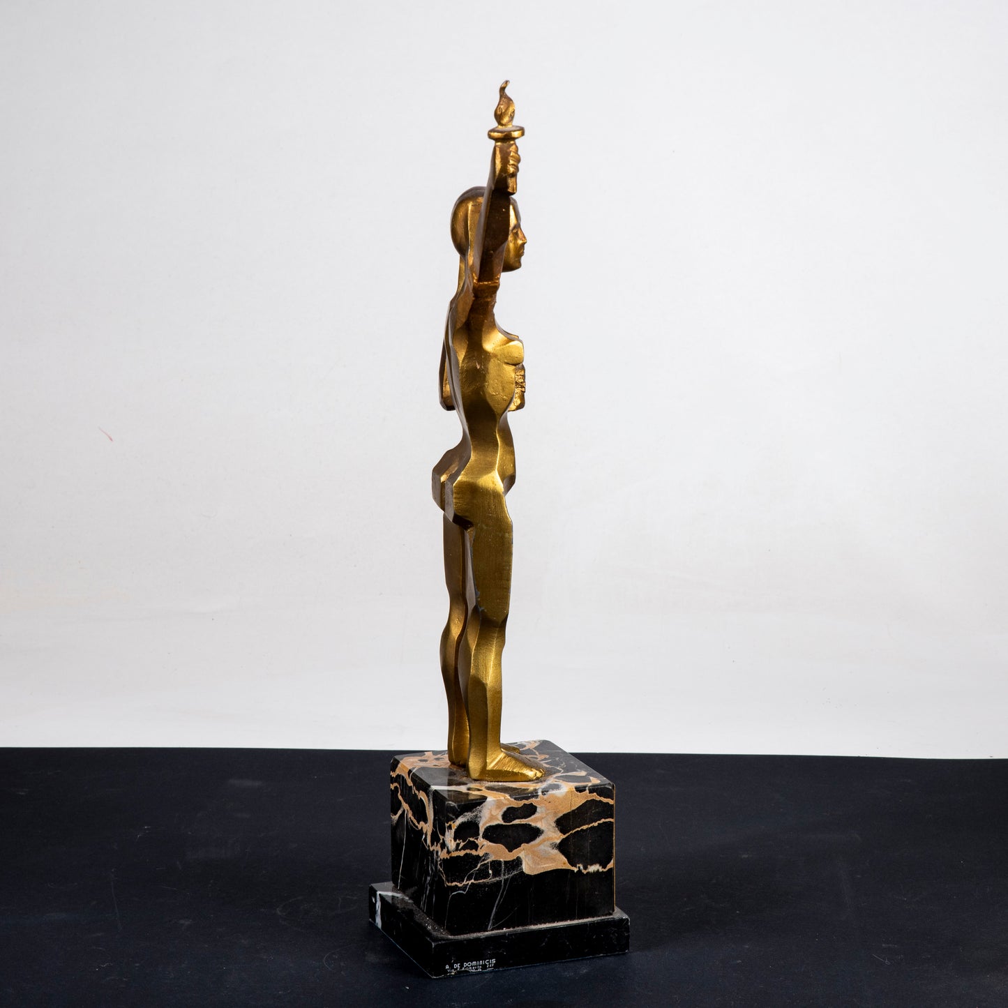 statua scultura premio in metallo nazioni unite