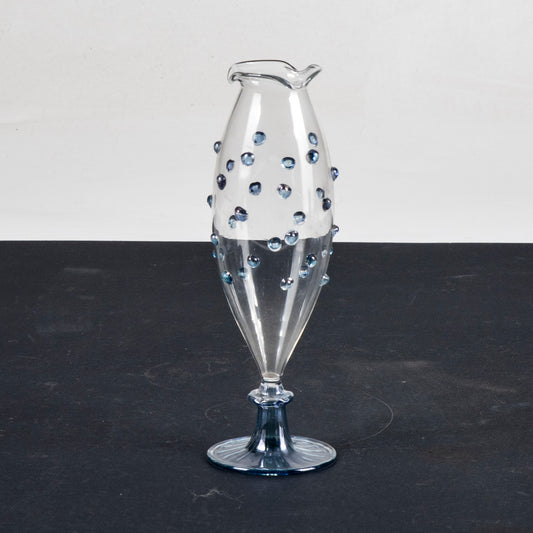 vaso in vetro di murano con decori