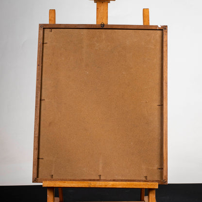 quardo con stampa  S. Paolo ai piedi della croce