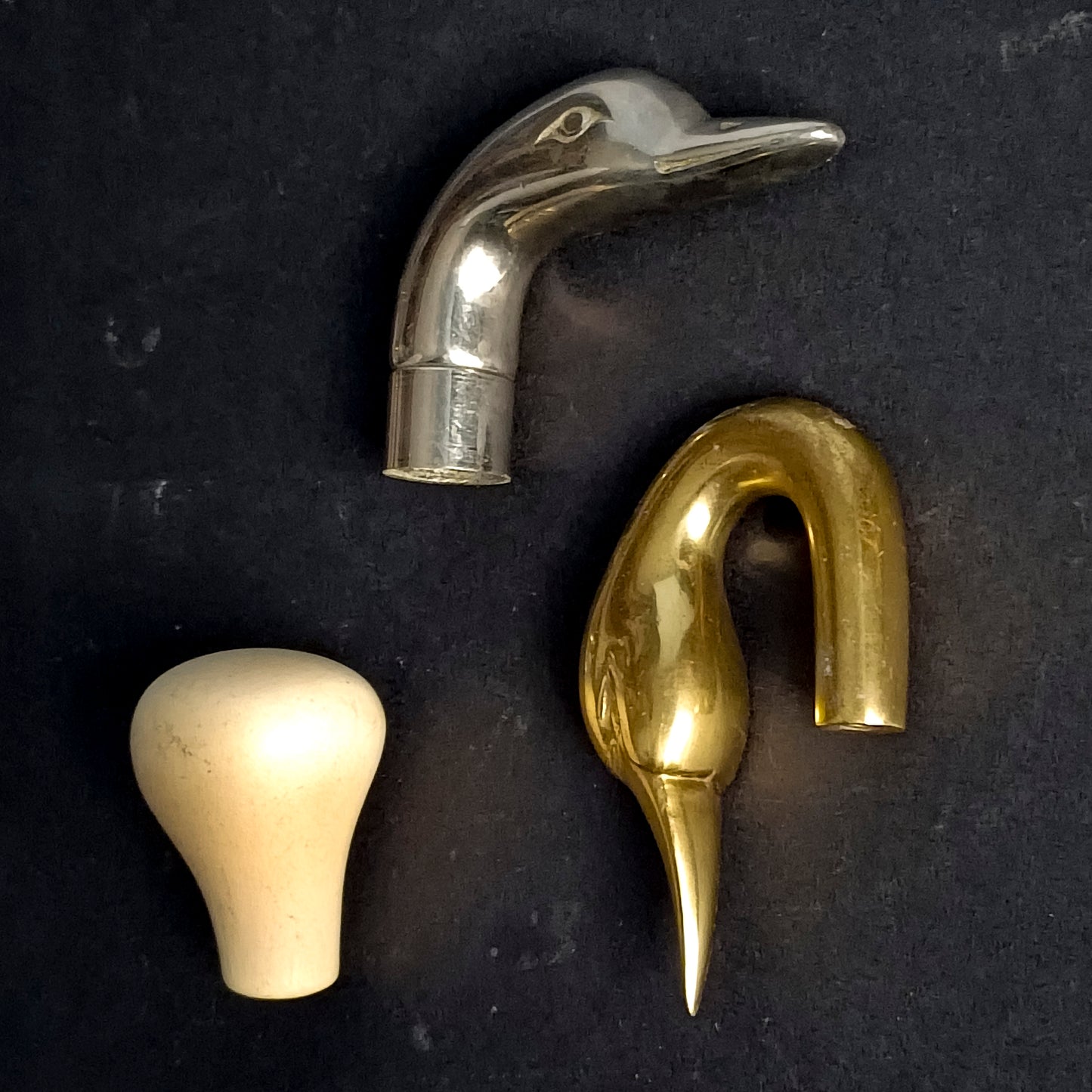 Set manici da bastone  epoca prima metà del 1900