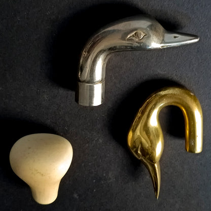Set manici da bastone  epoca prima metà del 1900