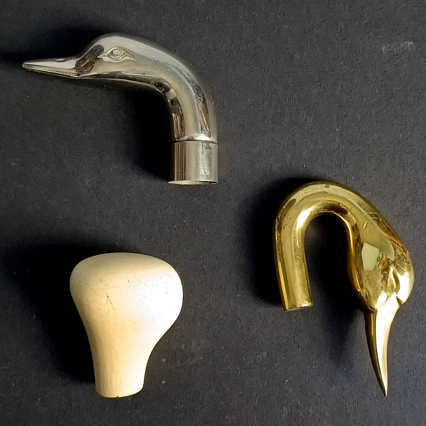 Set manici da bastone  epoca prima metà del 1900