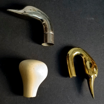 Set manici da bastone  epoca prima metà del 1900