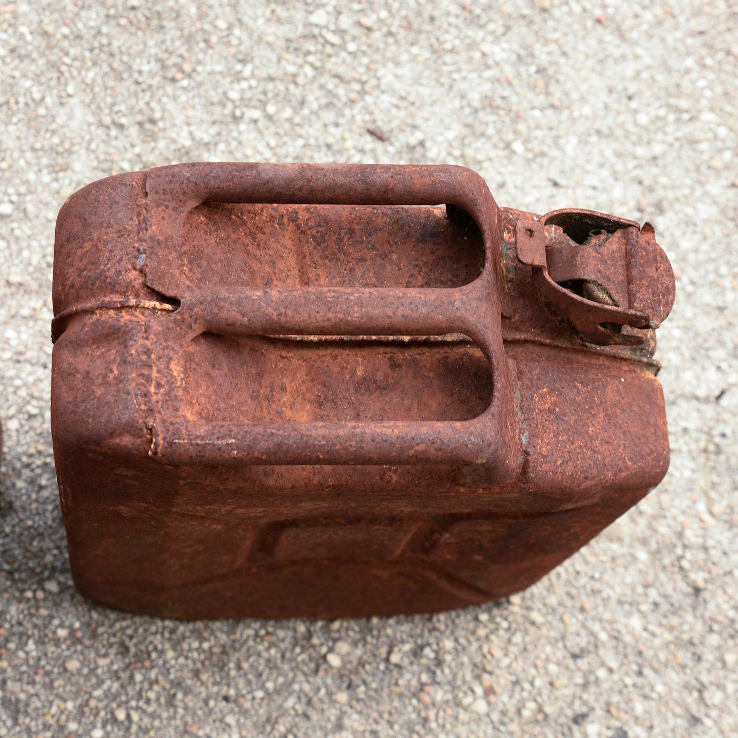 Set 3 taniche latte in metallo per carburante  tedesche 1940