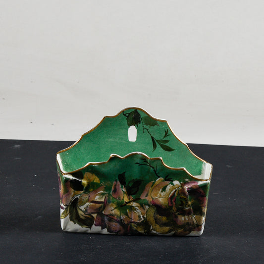 Porta lettere  da parete portalettere firmato Società Ceramica Richard Milano epoca XX Secolo