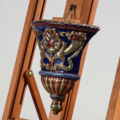 Vaso ceramica finitura a lustro