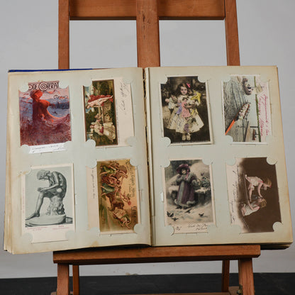 Album cartoline illustrate primissimo 900 viaggiate varie tipologie