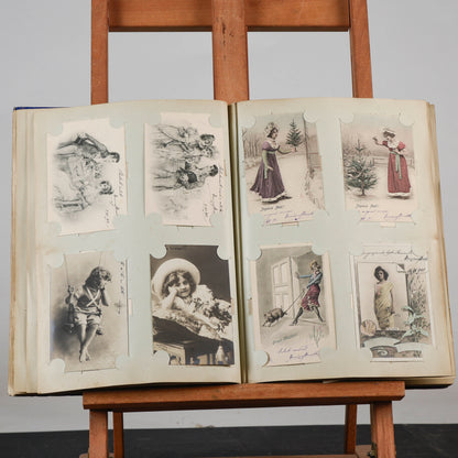 Album cartoline illustrate primissimo 900 viaggiate varie tipologie