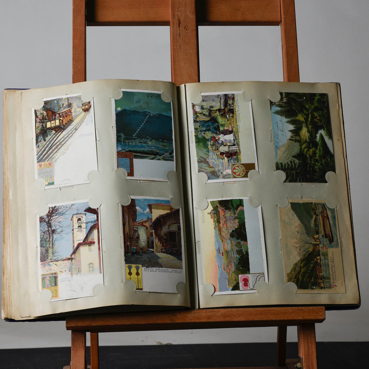 Album cartoline illustrate primissimo 900 viaggiate varie tipologie