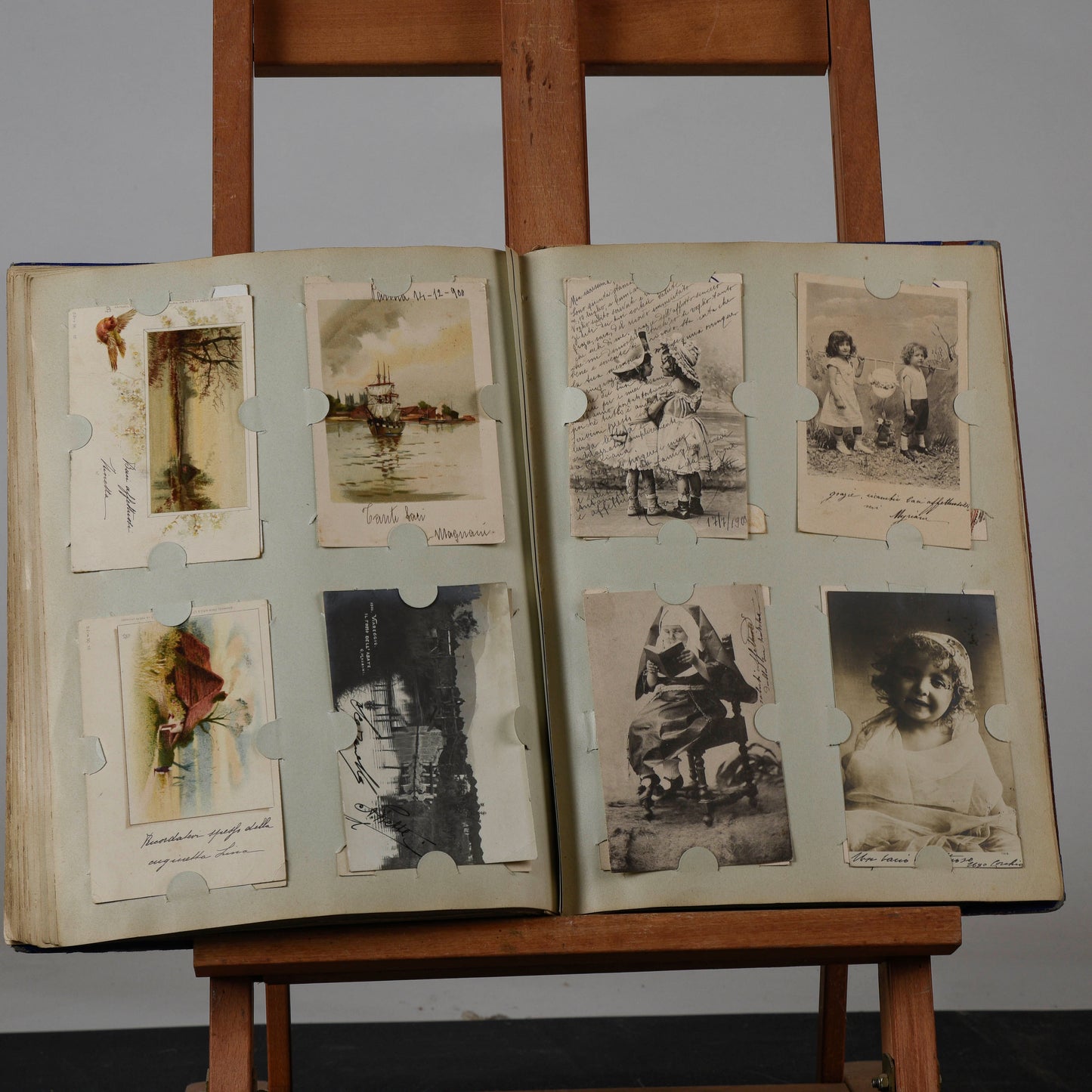 Album cartoline illustrate primissimo 900 viaggiate varie tipologie