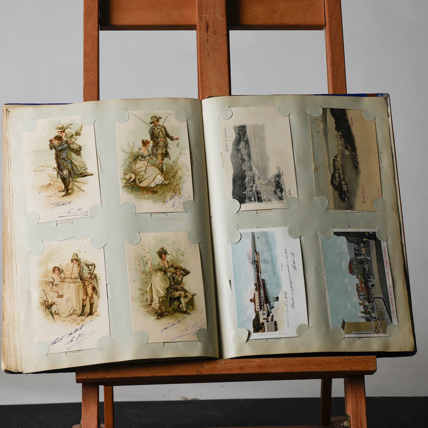 Album cartoline illustrate primissimo 900 viaggiate varie tipologie