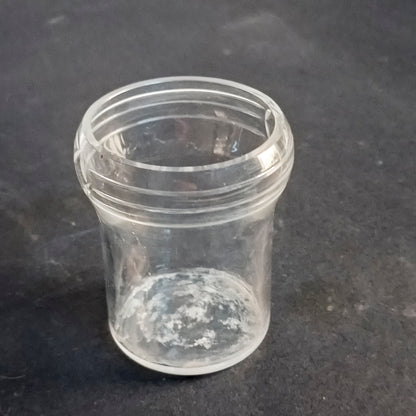 Vaso in vetro con decori geometrici primo 900