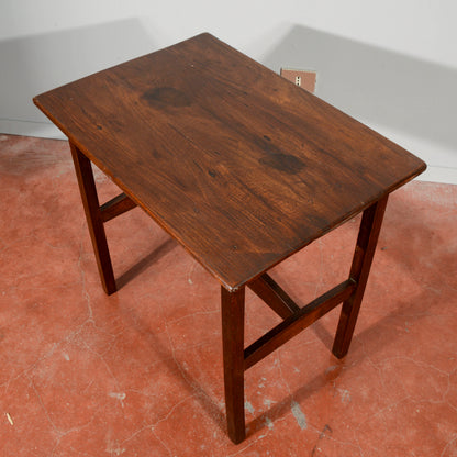 Tavolino basso in legno massello Italia 1940