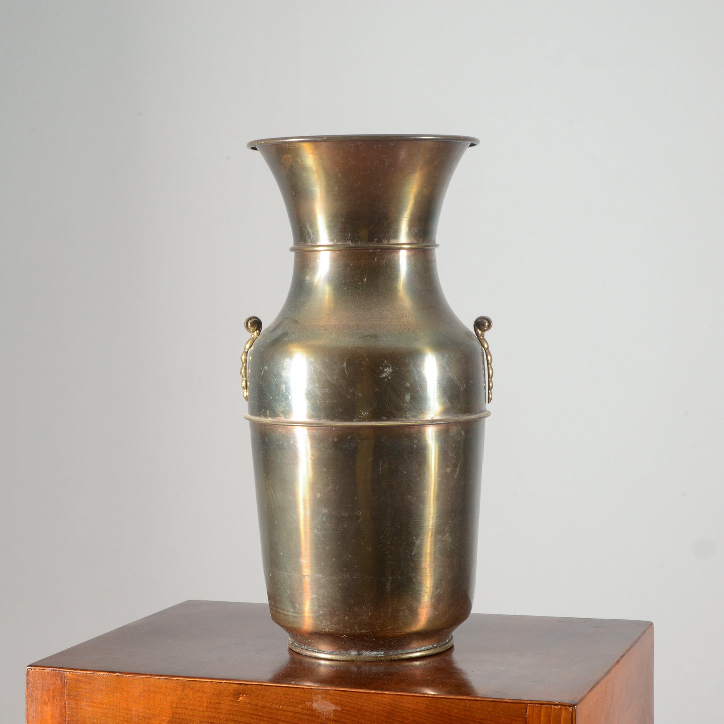Vaso in metallo portaombrelli 1950
