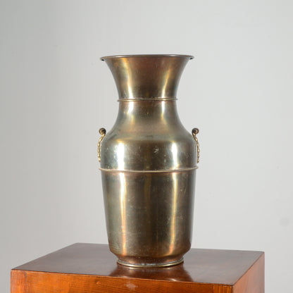 Vaso in metallo portaombrelli 1950