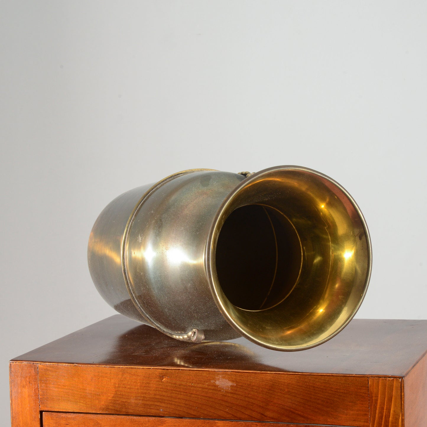 Vaso in metallo portaombrelli 1950