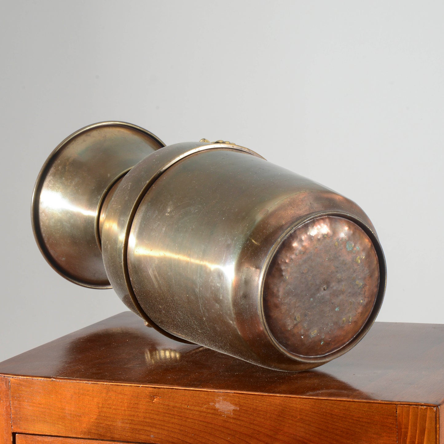 Vaso in metallo portaombrelli 1950