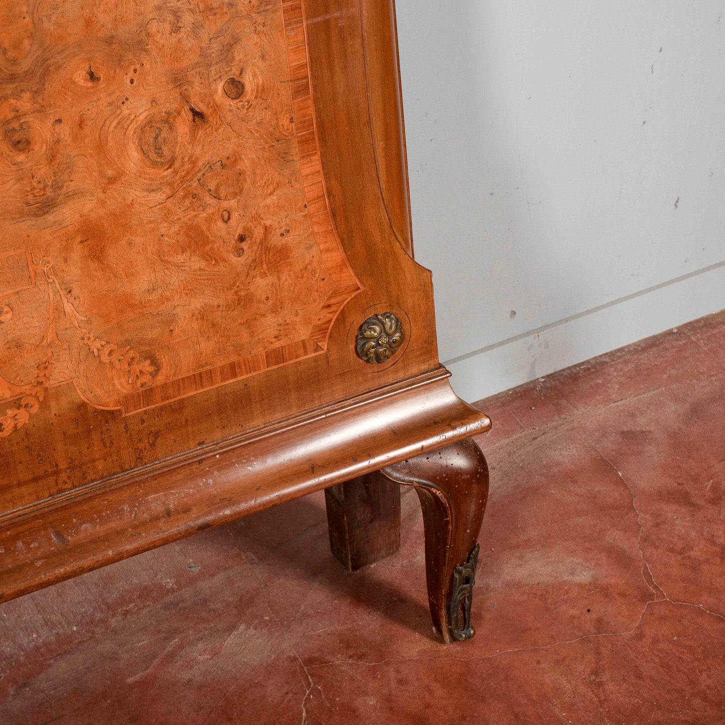 Letto coppia di letti testiera e pediera stile Napoleone III