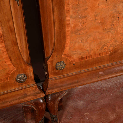 Letto coppia di letti testiera e pediera stile Napoleone III