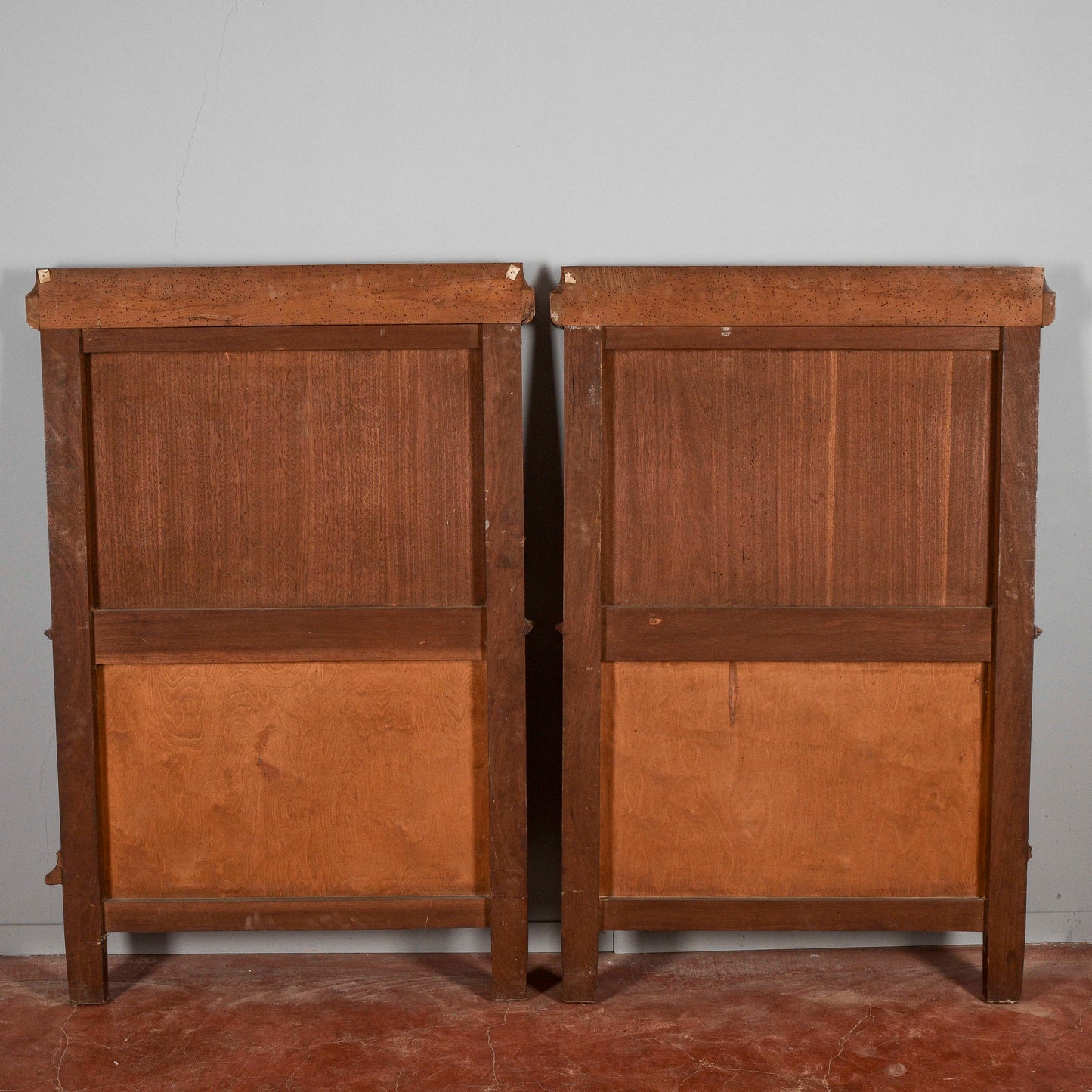 Letto coppia di letti testiera e pediera stile Napoleone III