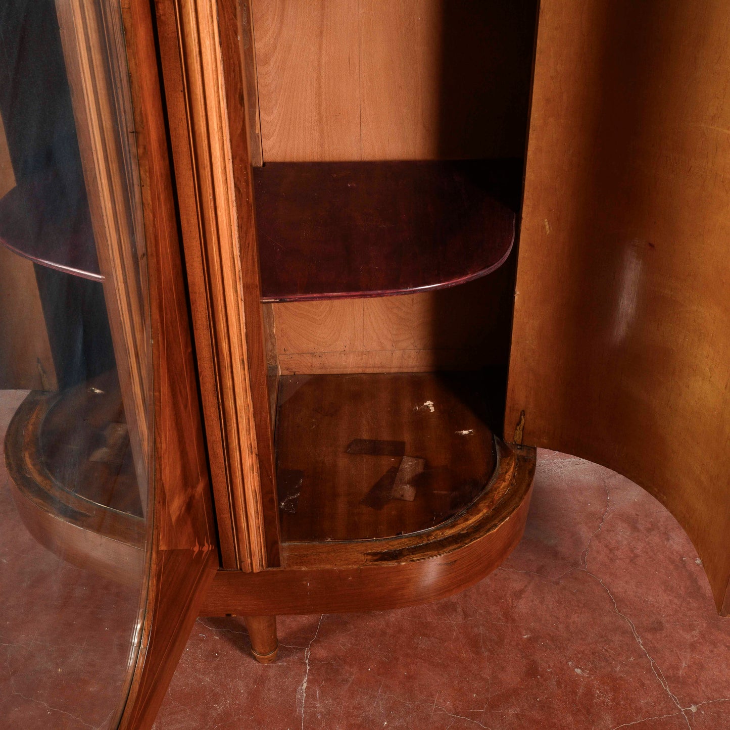 Armadio art deco intarsiato