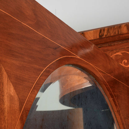 Armadio art deco intarsiato