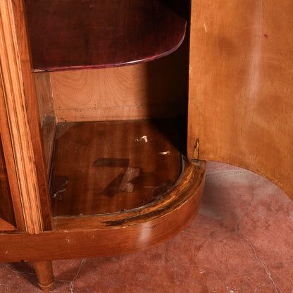 Armadio art deco intarsiato