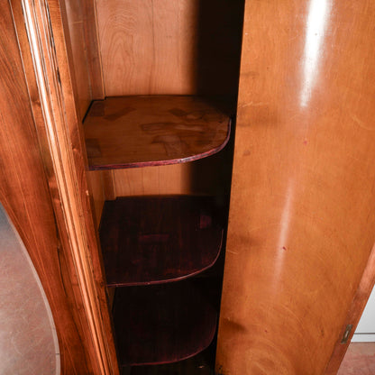 Armadio art deco intarsiato