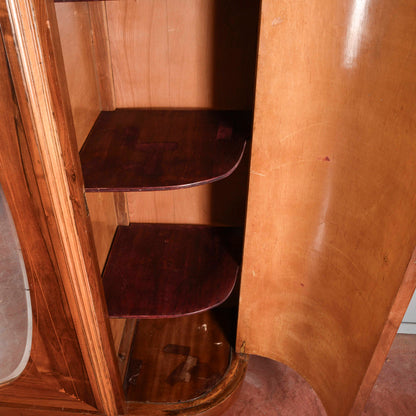 Armadio art deco intarsiato