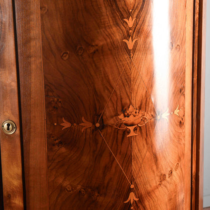 Armadio art deco intarsiato