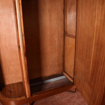 Armadio art deco intarsiato