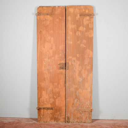 Porta Laccata Con Prove Pulite Dei Decori Epoca 700