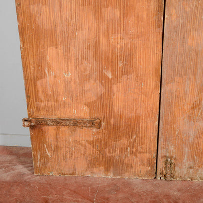 Porta Laccata Con Prove Pulite Dei Decori Epoca 700
