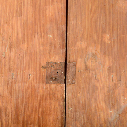 Porta Laccata Con Prove Pulite Dei Decori Epoca 700