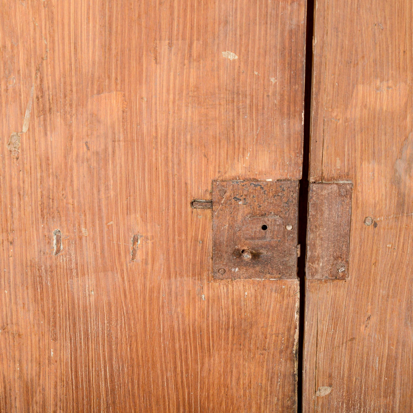 Porta Laccata Con Prove Pulite Dei Decori Epoca 700