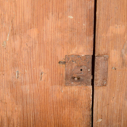 Porta Laccata Con Prove Pulite Dei Decori Epoca 700