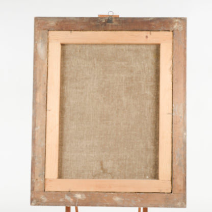 dipinto quadro natività epoca 500 olio su tela