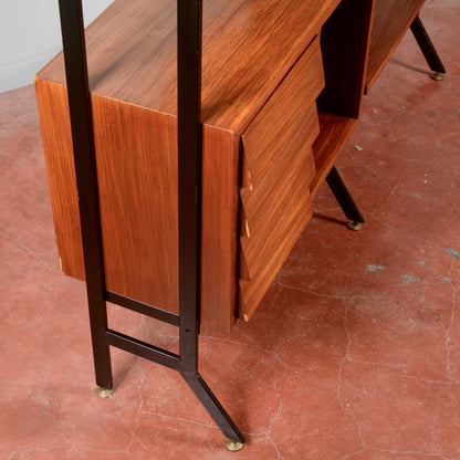 Libreria a giorno anni 1960  mid century originale