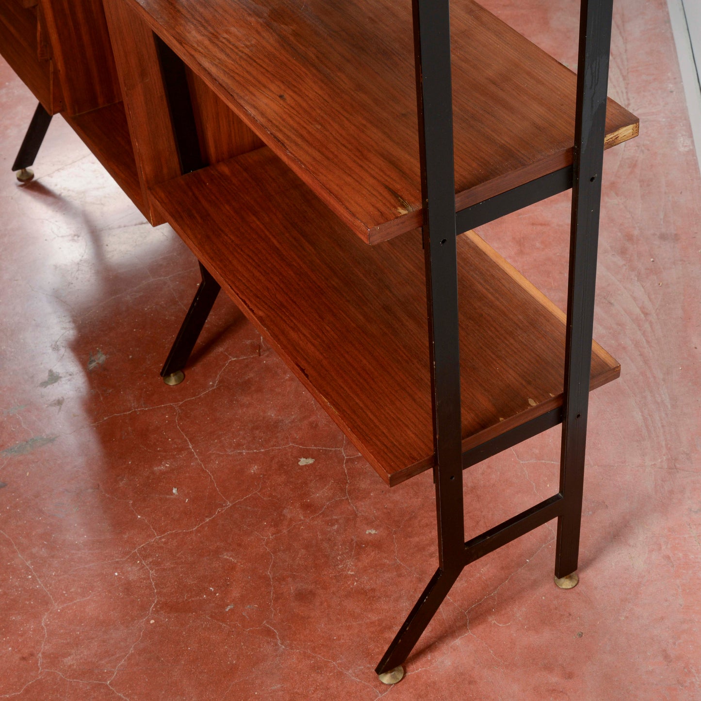 Libreria a giorno anni 1960  mid century originale