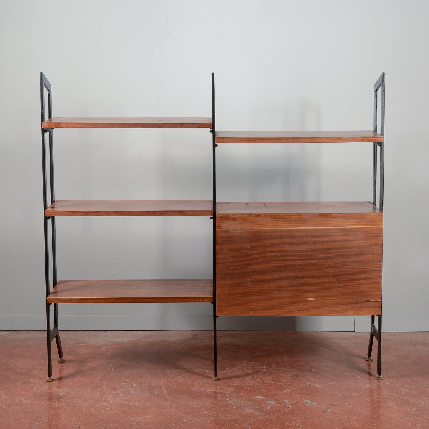 Libreria a giorno anni 1960  mid century originale