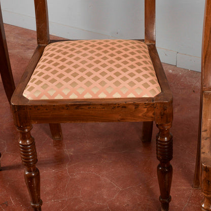 set 3 sedie vintage stile luigi filippo