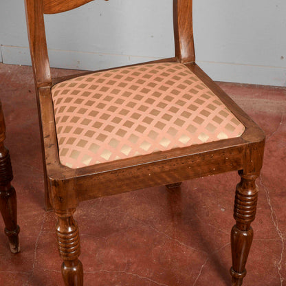 set 3 sedie vintage stile luigi filippo