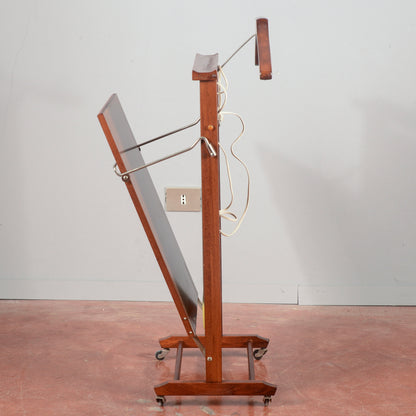 Appendiabiti con stirapantaloni elettrico Fratelli Reguitti  originale 1960