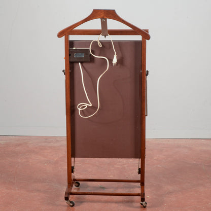 Appendiabiti con stirapantaloni elettrico Fratelli Reguitti  originale 1960