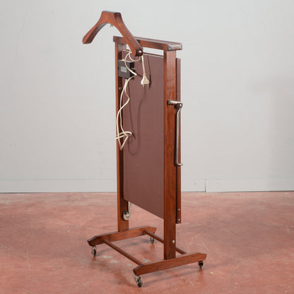 Appendiabiti con stirapantaloni elettrico Fratelli Reguitti  originale 1960